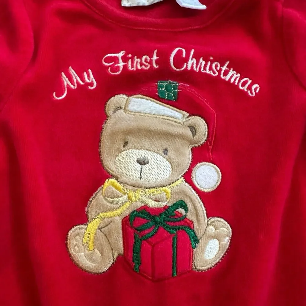 First Impressions Vintage Style Red Christmas